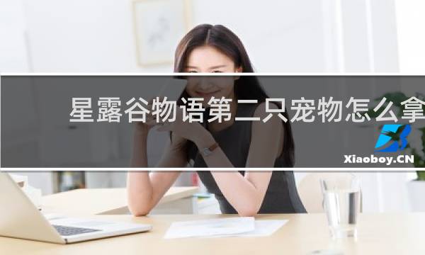 星露谷物语第二只宠物怎么拿