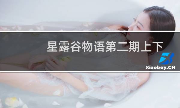 星露谷物语第二期上下
