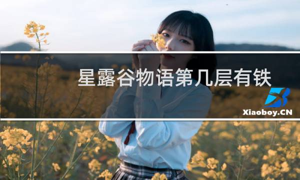 星露谷物语第几层有铁