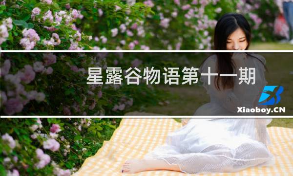 星露谷物语第十一期