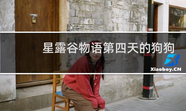 星露谷物语第四天的狗狗