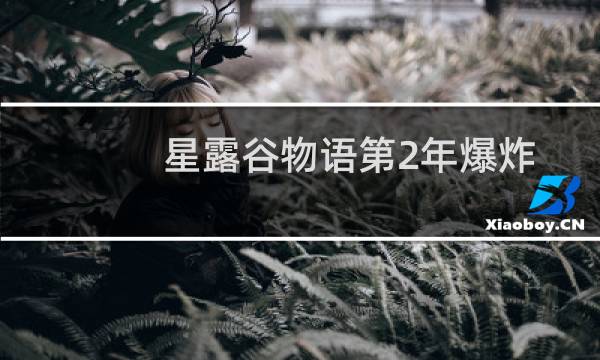 星露谷物语第2年爆炸
