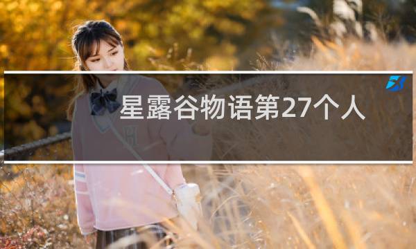 星露谷物语第27个人