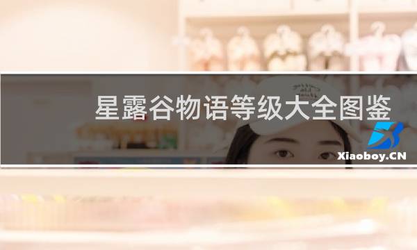 星露谷物语等级大全图鉴