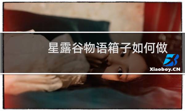 星露谷物语箱子如何做