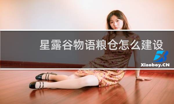 星露谷物语粮仓怎么建设