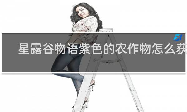星露谷物语紫色的农作物怎么获得