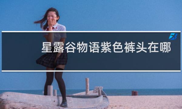星露谷物语紫色裤头在哪