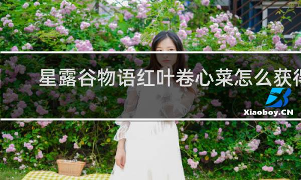 星露谷物语红叶卷心菜怎么获得