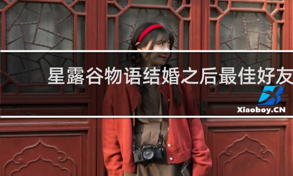星露谷物语结婚之后最佳好友