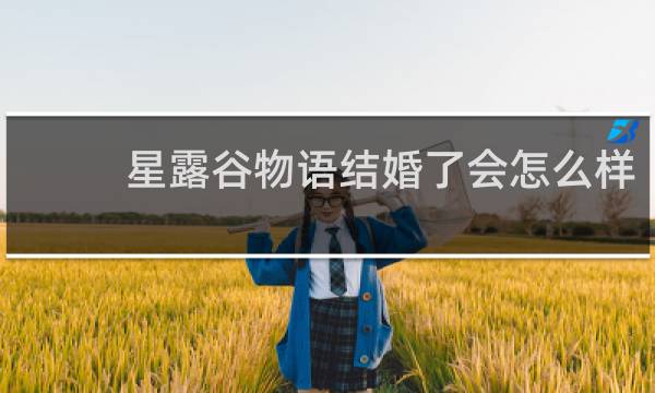 星露谷物语结婚了会怎么样