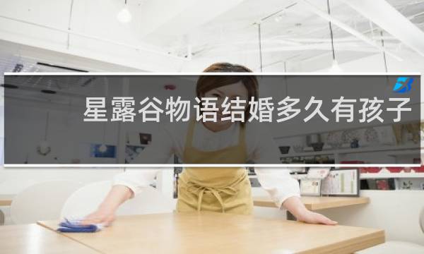 星露谷物语结婚多久有孩子