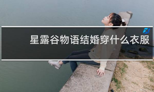 星露谷物语结婚穿什么衣服