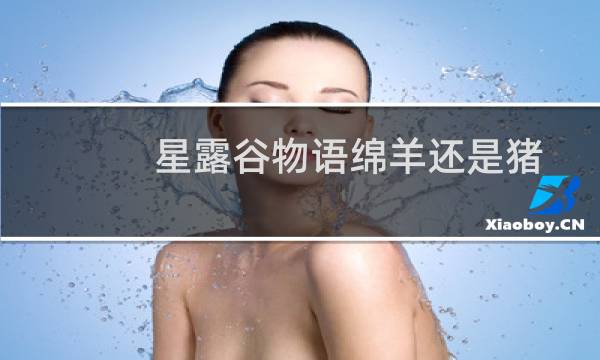 星露谷物语绵羊还是猪