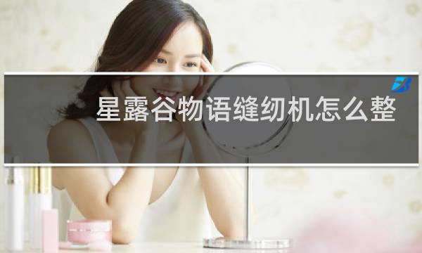 星露谷物语缝纫机怎么整
