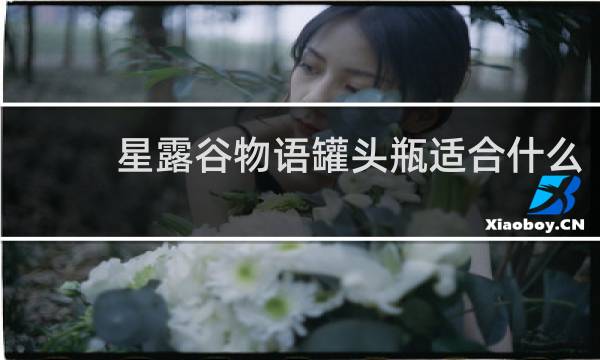 星露谷物语罐头瓶适合什么