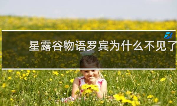 星露谷物语罗宾为什么不见了