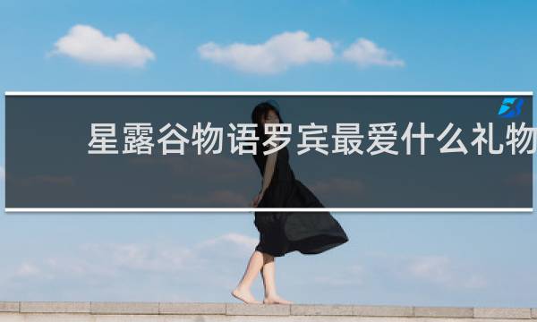 星露谷物语罗宾最爱什么礼物