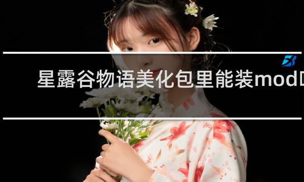 星露谷物语美化包里能装mod吗