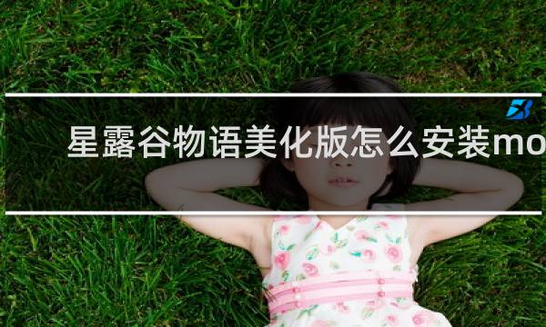 星露谷物语美化版怎么安装mod