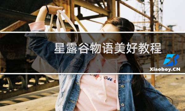 星露谷物语美好教程
