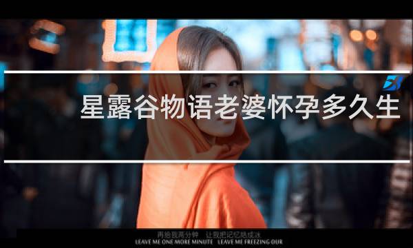 星露谷物语老婆怀孕多久生