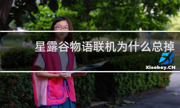 星露谷物语联机为什么总掉