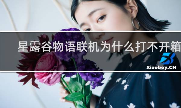 星露谷物语联机为什么打不开箱子