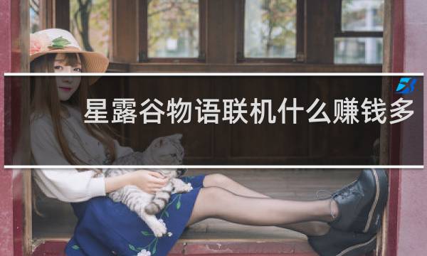 星露谷物语联机什么赚钱多