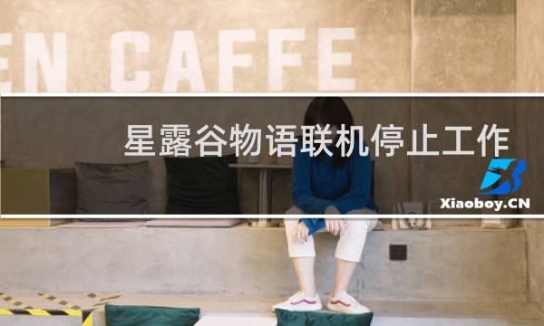 星露谷物语联机停止工作