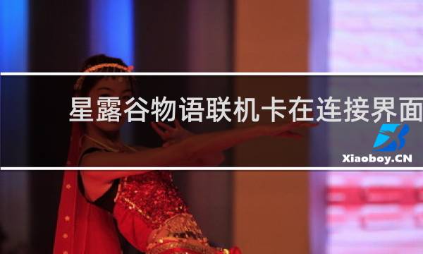 星露谷物语联机卡在连接界面
