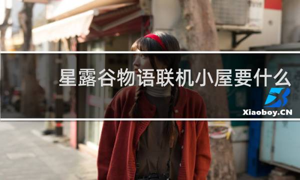 星露谷物语联机小屋要什么
