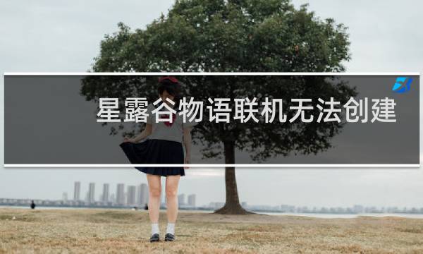 星露谷物语联机无法创建