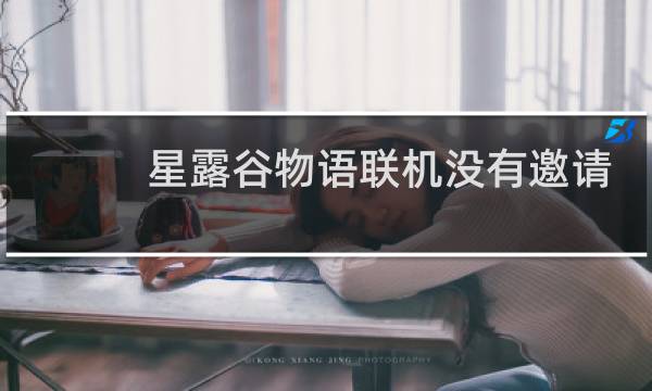 星露谷物语联机没有邀请