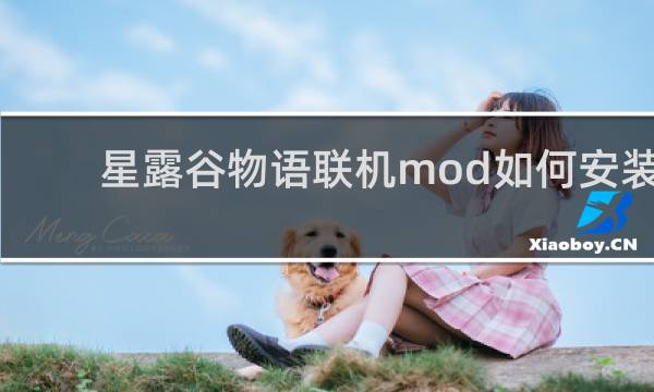星露谷物语联机mod如何安装