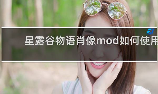 星露谷物语肖像mod如何使用