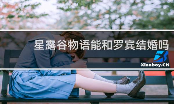 星露谷物语能和罗宾结婚吗