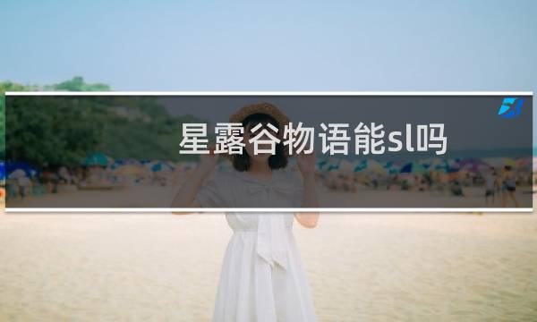 星露谷物语能sl吗
