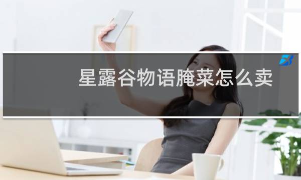 星露谷物语腌菜怎么卖