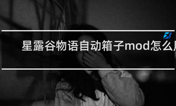 星露谷物语自动箱子mod怎么用