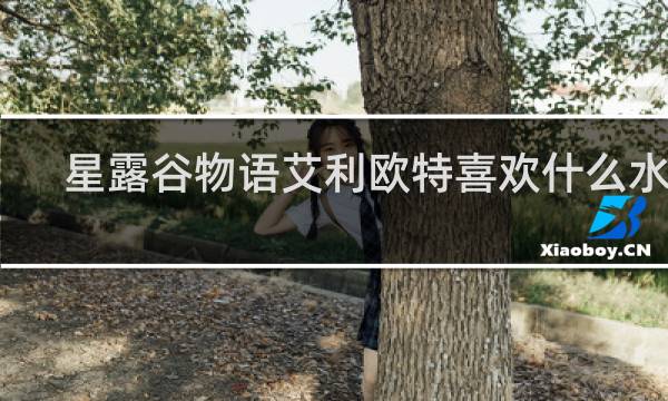 星露谷物语艾利欧特喜欢什么水果
