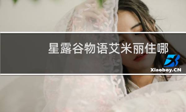 星露谷物语艾米丽住哪