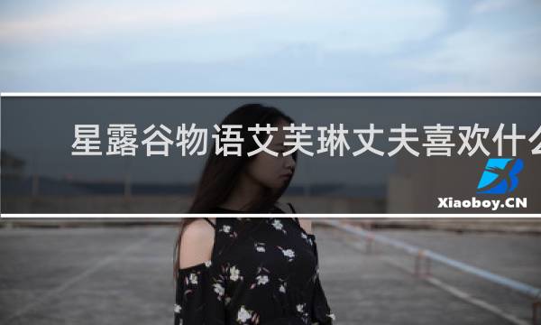 星露谷物语艾芙琳丈夫喜欢什么
