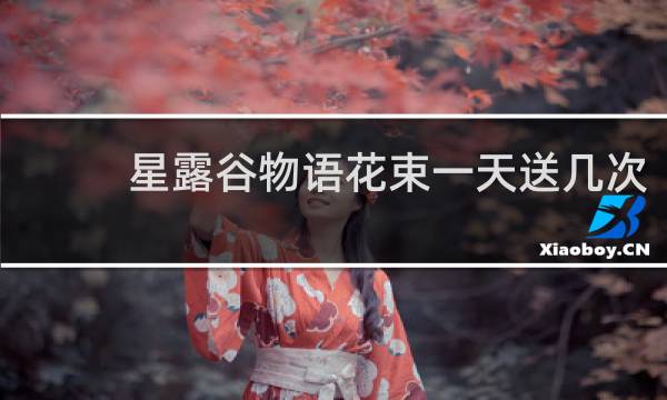 星露谷物语花束一天送几次