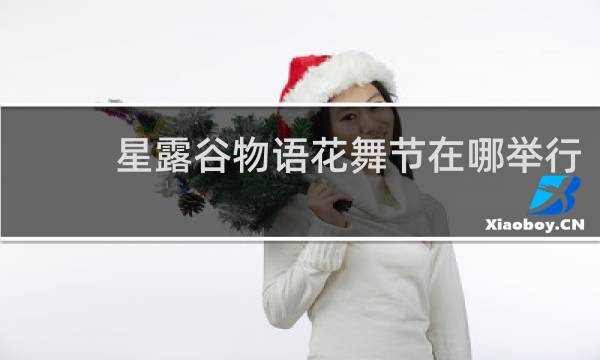 星露谷物语花舞节在哪举行