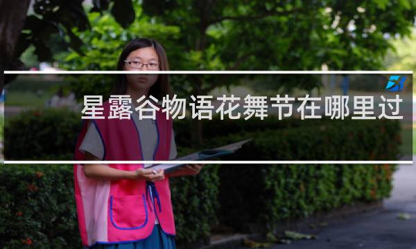 星露谷物语花舞节在哪里过
