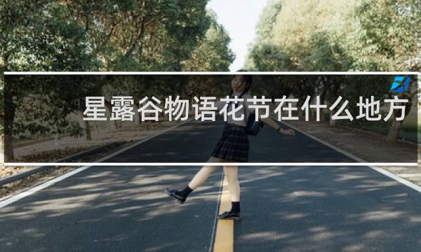 星露谷物语花节在什么地方