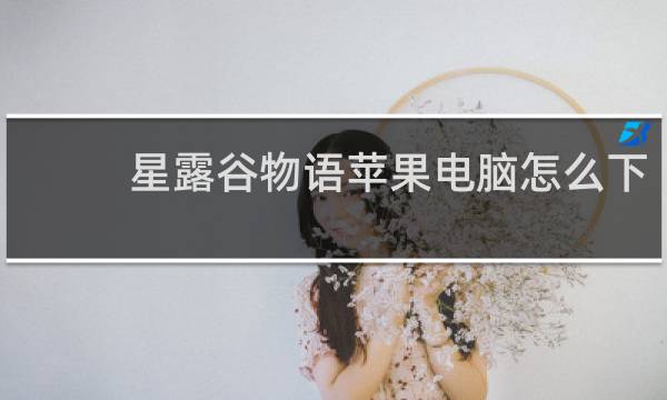 星露谷物语苹果电脑怎么下