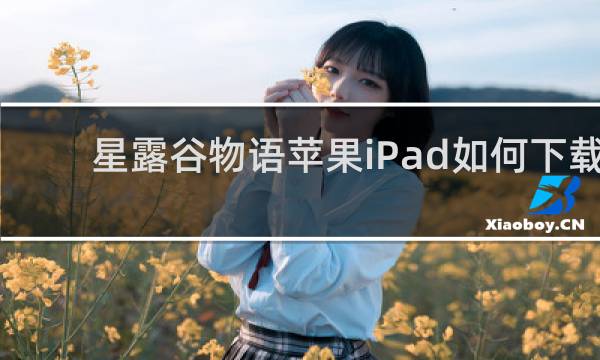 星露谷物语苹果iPad如何下载