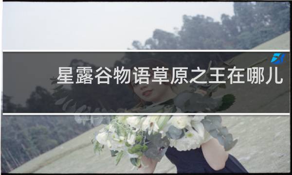 星露谷物语草原之王在哪儿